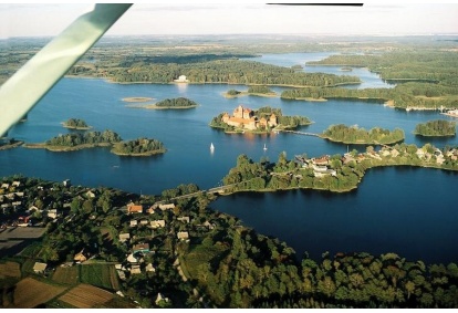 Skrydis lėktuvu „Trakai + 44 ežerai“