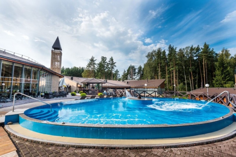 Poilsis viloje su SPA erdve 4 asmenų šeimai „Atostogų parke“ Palangoje