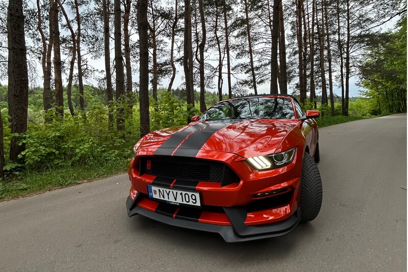 Pasivažinėjimas išskirtiniu Ford Mustang Cabrio automobiliu 1-4 asmenims
