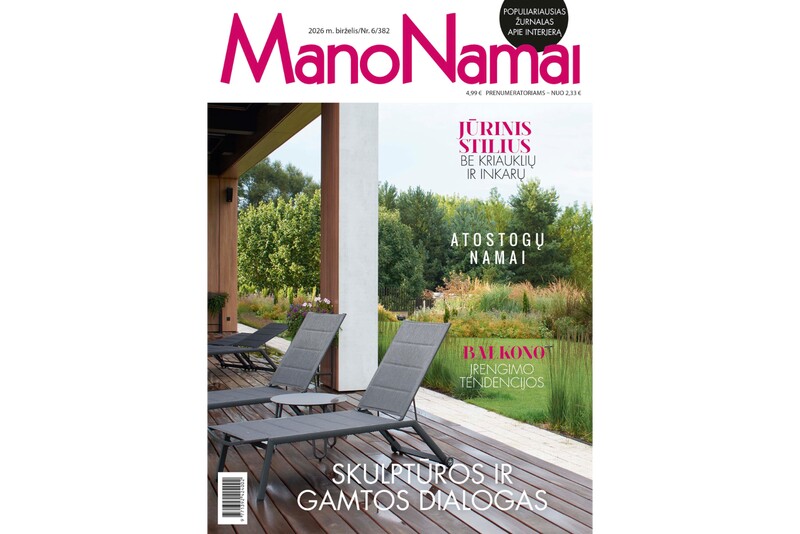 Žurnalo „Mano namai“ prenumerata