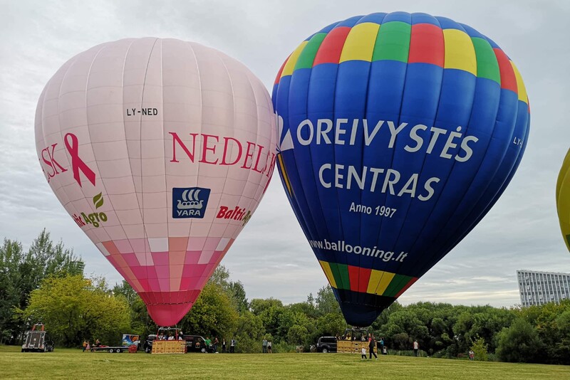 Skrydis oro balionu Šiaulių apylinkėse su „Oreivystės centru“