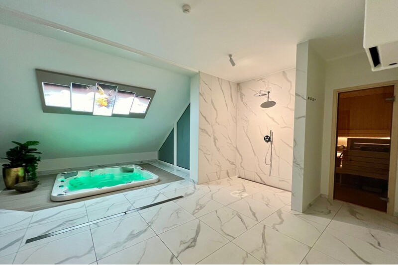 Nakvynė „Sanvilla“ Deluxe kambaryje su privačiu apsilankymu SPA