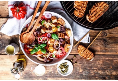 Vakarienė vegetariško maisto restorane „Žalia Pupa“ Kaune