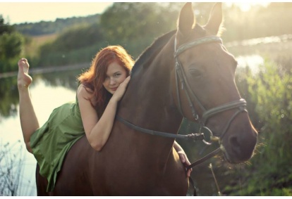 Įsimintina fotosesija su žirgu Panevežyje