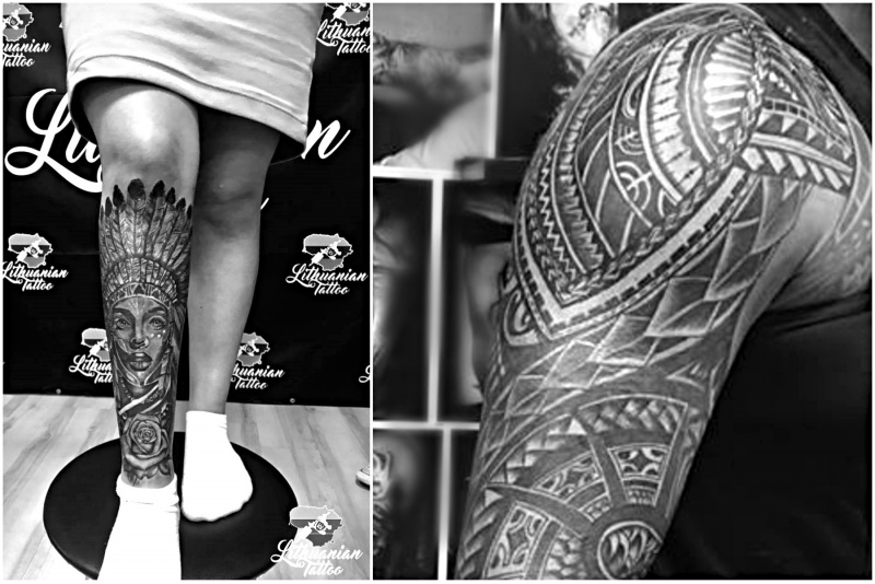 Tatuiruočių salono „Lithuanian tattoo“ Vilniuje dovanų čekis