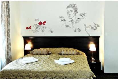 Romantiška nakvynė dviem Meno viešbutyje „Bohema“ Klaipėdoje