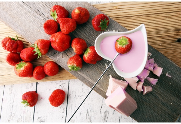 Belgiško šokolado RUBY CALLEBAUT fondiu Kaune