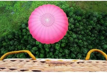 Skrydis oro balionu virš Molėtų su „Oreivystės centru“