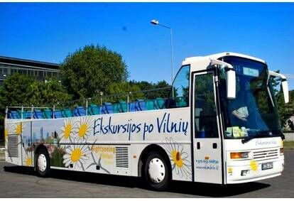 Ekskursija atviru autobusu Vilniuje (2 asmenims)