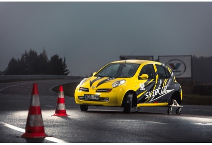 Slydimo pamoka su SKIDCAR automobiliu Kaune