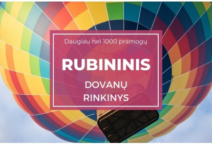 Rubininis dovanų rinkinys