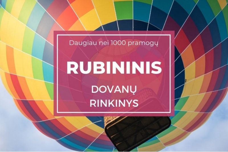 Rubininis dovanų rinkinys