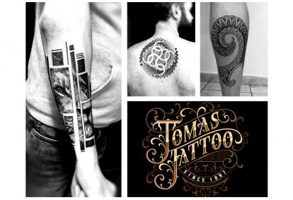 Tatuiruočių salono „Tomas Tattoo“ Panevėžyje dovanų čekis