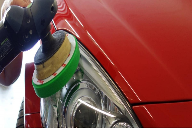 Automobilio žibintų poliravimas ir padengimas Nano danga Vilniuje