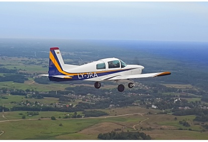 Romantiškas skrydis lėktuvu virš Kauno su „Aero Pilot“