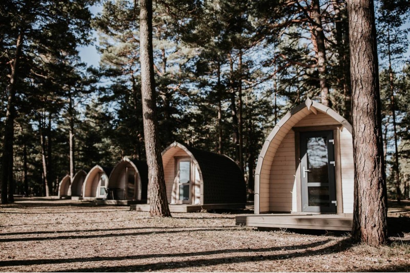 Romantiškas poilsis su nakvyne „Bungalow“ namelyje Liepojoje