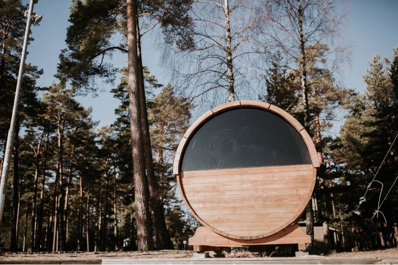 Romantiškas poilsis su nakvyne „Bungalow“ namelyje Liepojoje