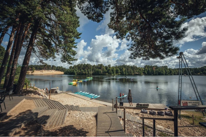 Romantiškas poilsis su nakvyne „Bungalow“ namelyje Liepojoje