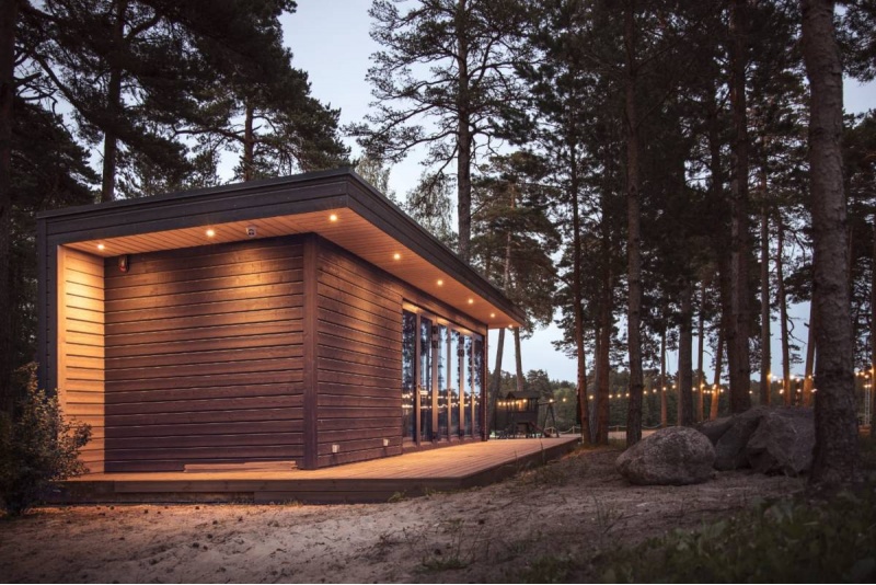 Romantiškas poilsis su nakvyne „Bungalow“ namelyje Liepojoje