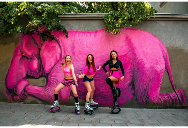 Kangoo Jumps treniruotės „Kangoo Club Lietuva“ Klaipėdoje
