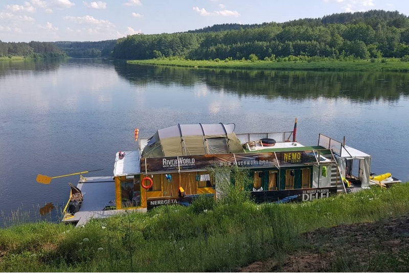 3 dienų kruizas Nemo plaustu Nemuno upe