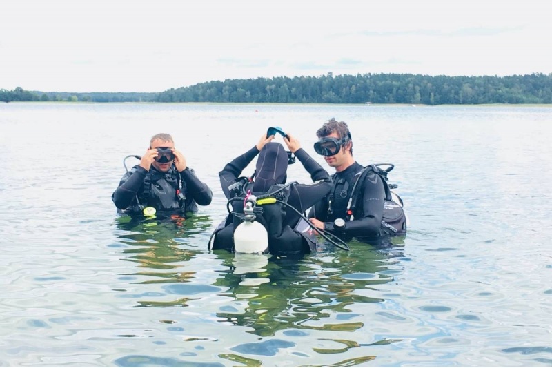 Pažintinis nėrimas su „Scuba Druskininkai“