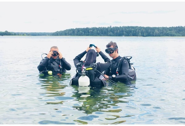Pažintinis nėrimas su „Scuba Druskininkai“