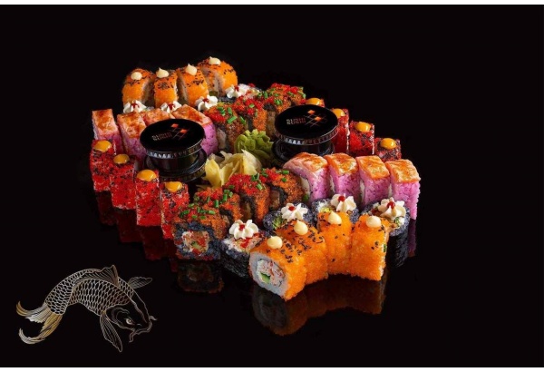 „Sushi Sushi“ restorano 40 vnt. suši rinkinys Vilniuje