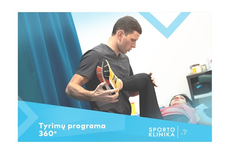 Tyrimų programa 360°+ „Sporto klinikoje“ Kaune