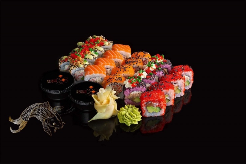 „Sushi Sushi“ restorano 24 vnt. suši rinkinys „Royal“