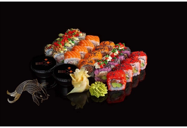 „Sushi Sushi“ restorano 24 vnt. suši rinkinys „Royal“