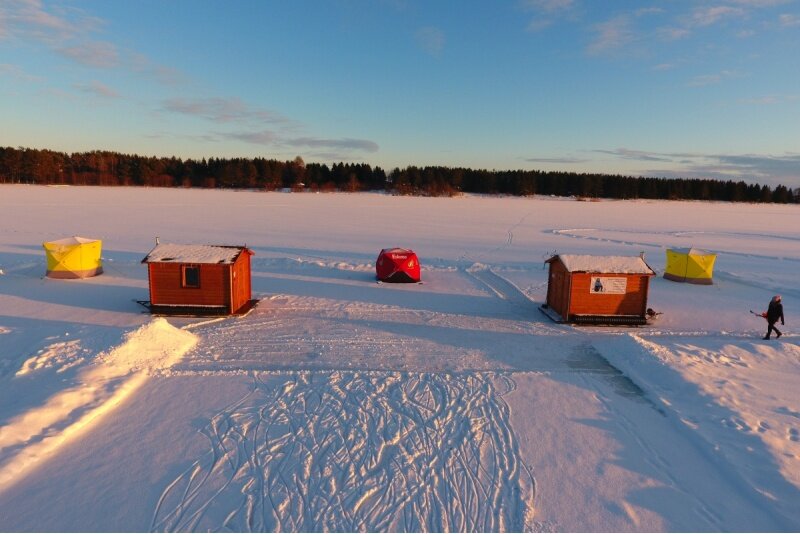 VIP žvejyba namuke ant ledo Kupiškio mariose