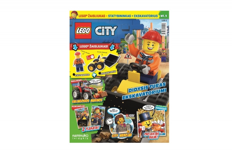 Žurnalo „LEGO® City“ prenumerata