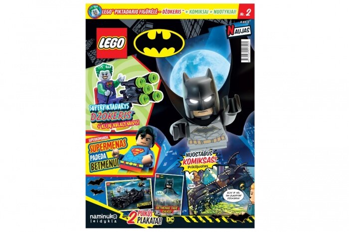 Žurnalo „LEGO® BATMAN™“ prenumerata