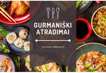 Dovanų rinkinys "Gurmaniški atradimai"