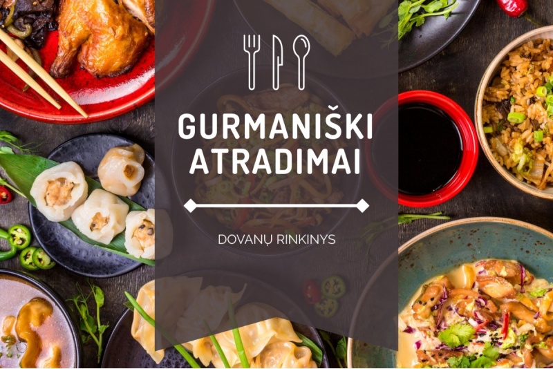 Dovanų rinkinys "Gurmaniški atradimai"