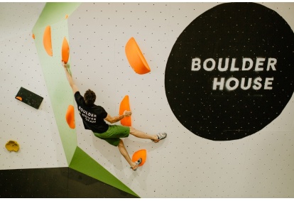 Asmeninė laipiojimo treniruotė cente „Boulder House“ Kaune