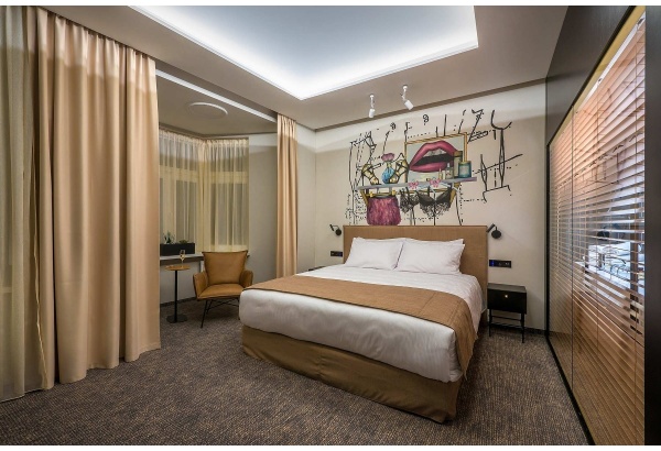 Nakvynė su pusryčiais viešbutyje „Artagonist Art Hotel“ Vilniuje