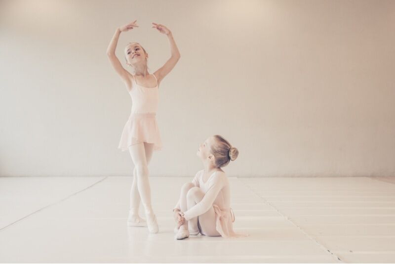 Baleto pamoka vaikui Vilniuje
