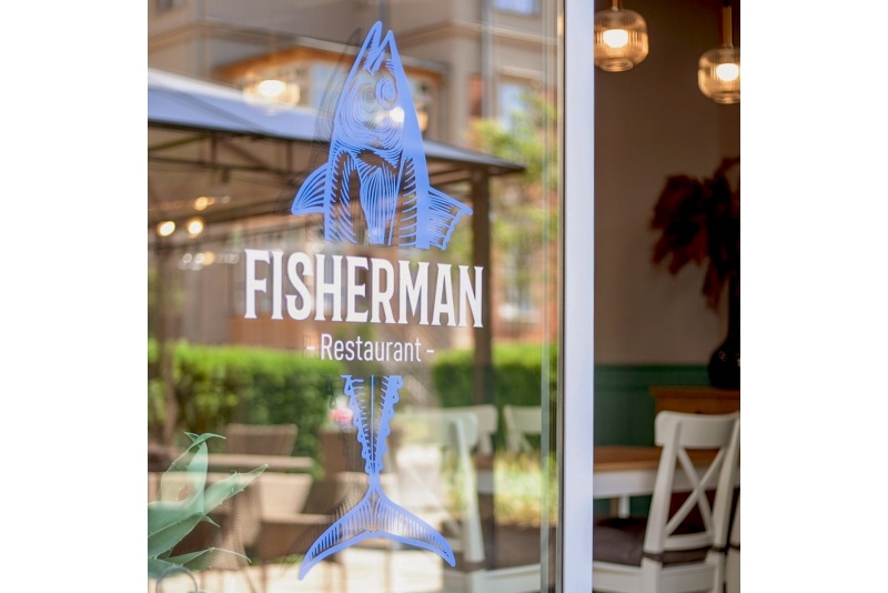 Vertės kuponas, kurį galima panaudoti restorane „Fisherman“ Sopote