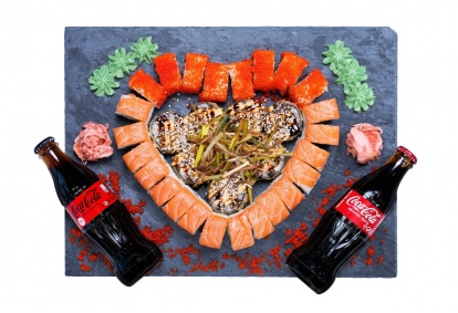 32 vnt. sušių rinkinys „Sushi Lover's“ Riešėje