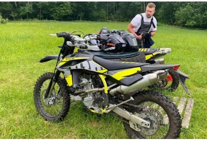 Enduro pamoka dviem su karaimiškom vaišėm Trakų apylinkėse