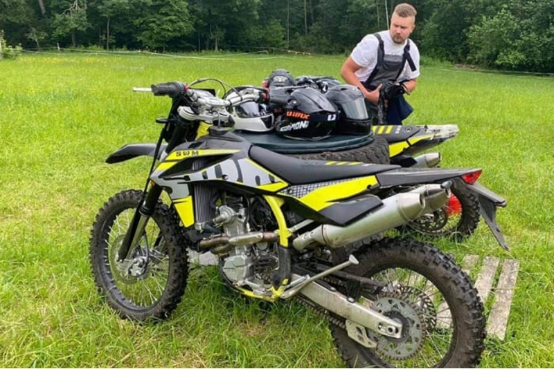 Enduro pamoka dviem su karaimiškom vaišėm Trakų apylinkėse