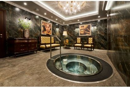 Nakvynė su VIP sukūrine vonia ir sauna dviem „Sofijos rezidencijoje“ Birštone