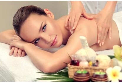 Aromaterapinis viso kūno masažas grožio salone „Prie saulės“ Šiauliuose