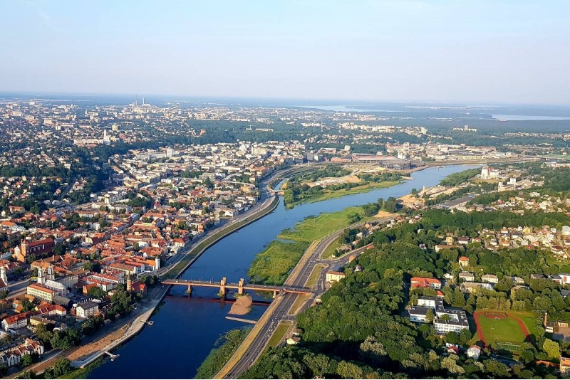 Vizdas is oro balionu kaune