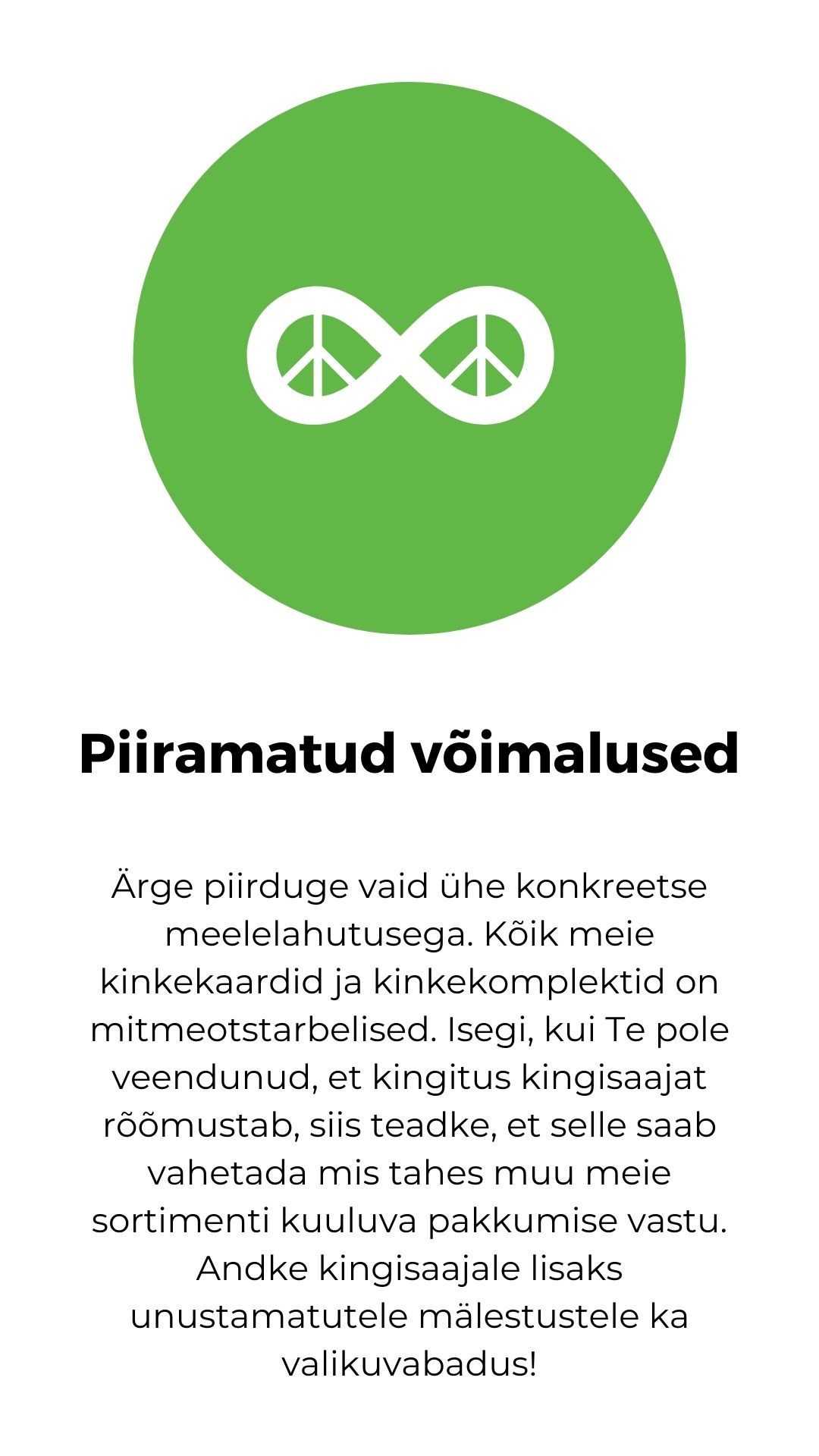 Piiramatud voimalused