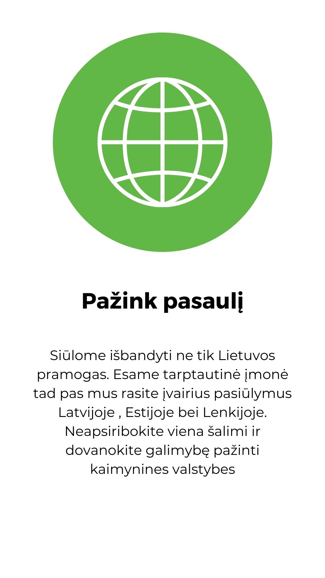 Pažink pasaulį