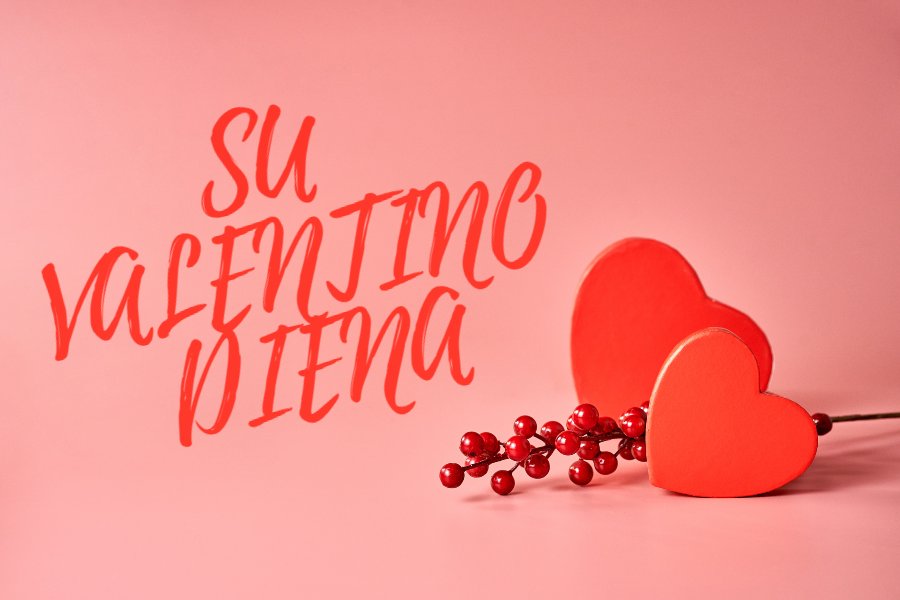 Valentino dienos atvirukai su žodžiais