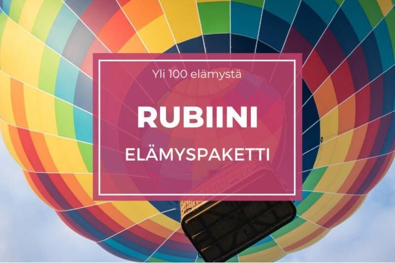 Rubiini elämyspaketti